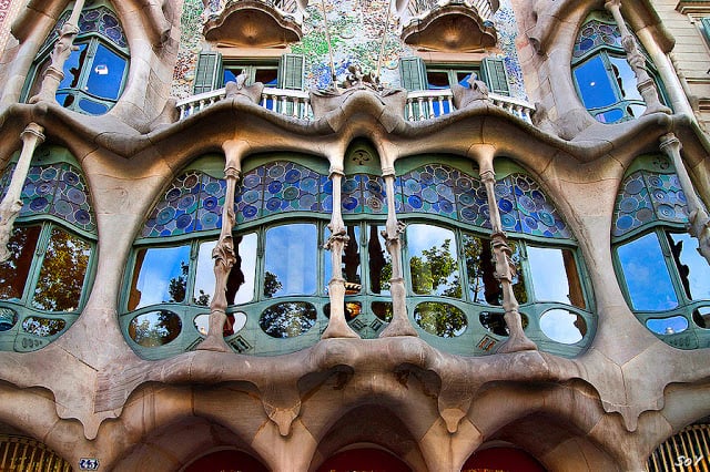 Casa Batlló em Barcelona Casa Batlló em Barcelona