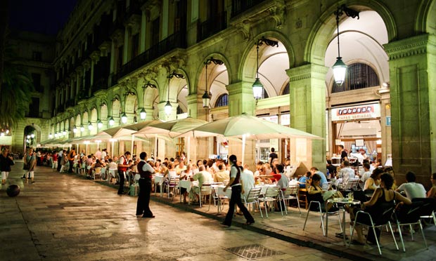 Bares na Plaça Reial de Barcelona Bares na Plaça Reial de Barcelona