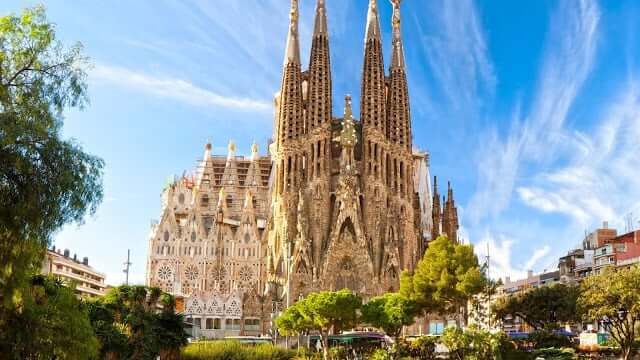 Templo Sagrada Família em Barcelona Templo Sagrada Família em Barcelona