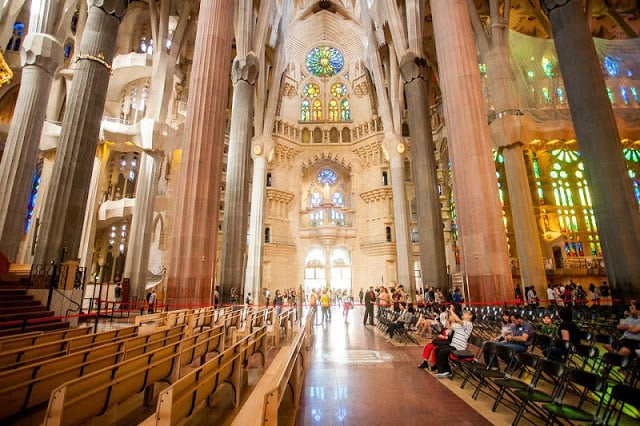 Templo Sagrada Família em Barcelona Templo Sagrada Família em Barcelona
