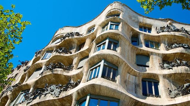 La Pedrera ou Casa Milà de Gaudí La Pedrera ou Casa Milà de Gaudí