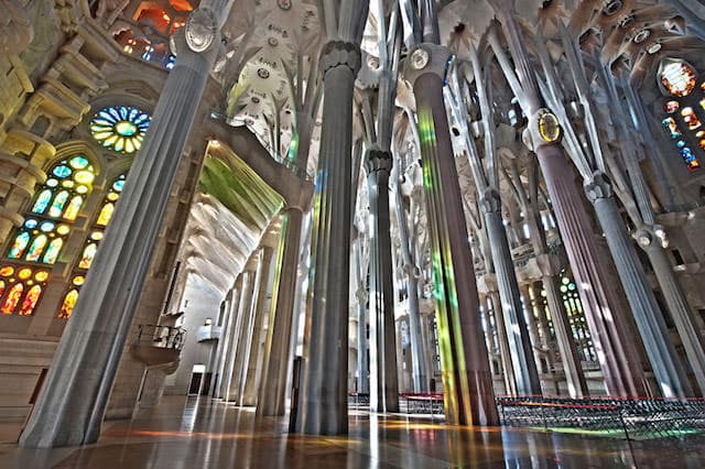 Sagrada Família em Barcelona Sagrada Família em Barcelona